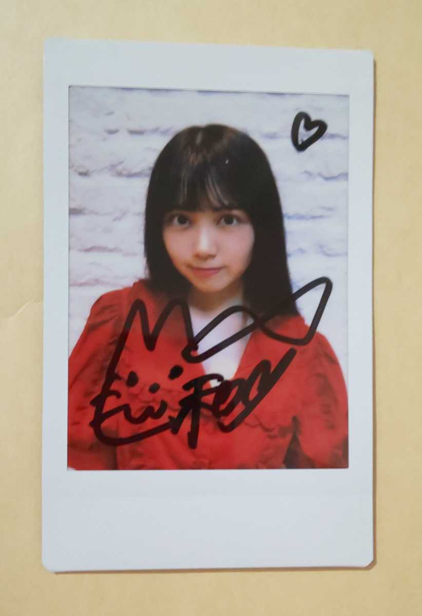 HKT48 村上和叶 直筆サイン入りチェキ タレントグッズ 人、グループ別