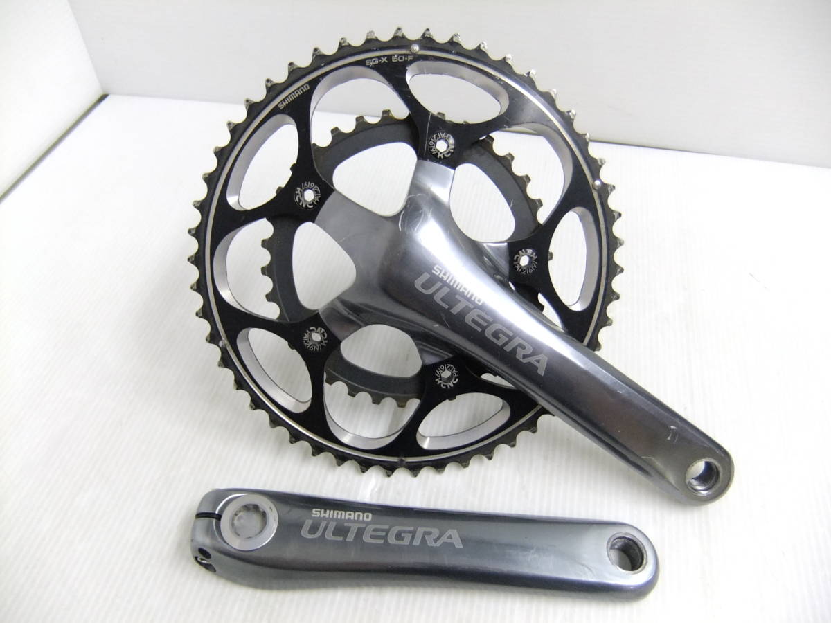 J3A弐□SHIMANO ULTEGRA FC-6650 アルテグラ 165mm 9S/10S 34－F