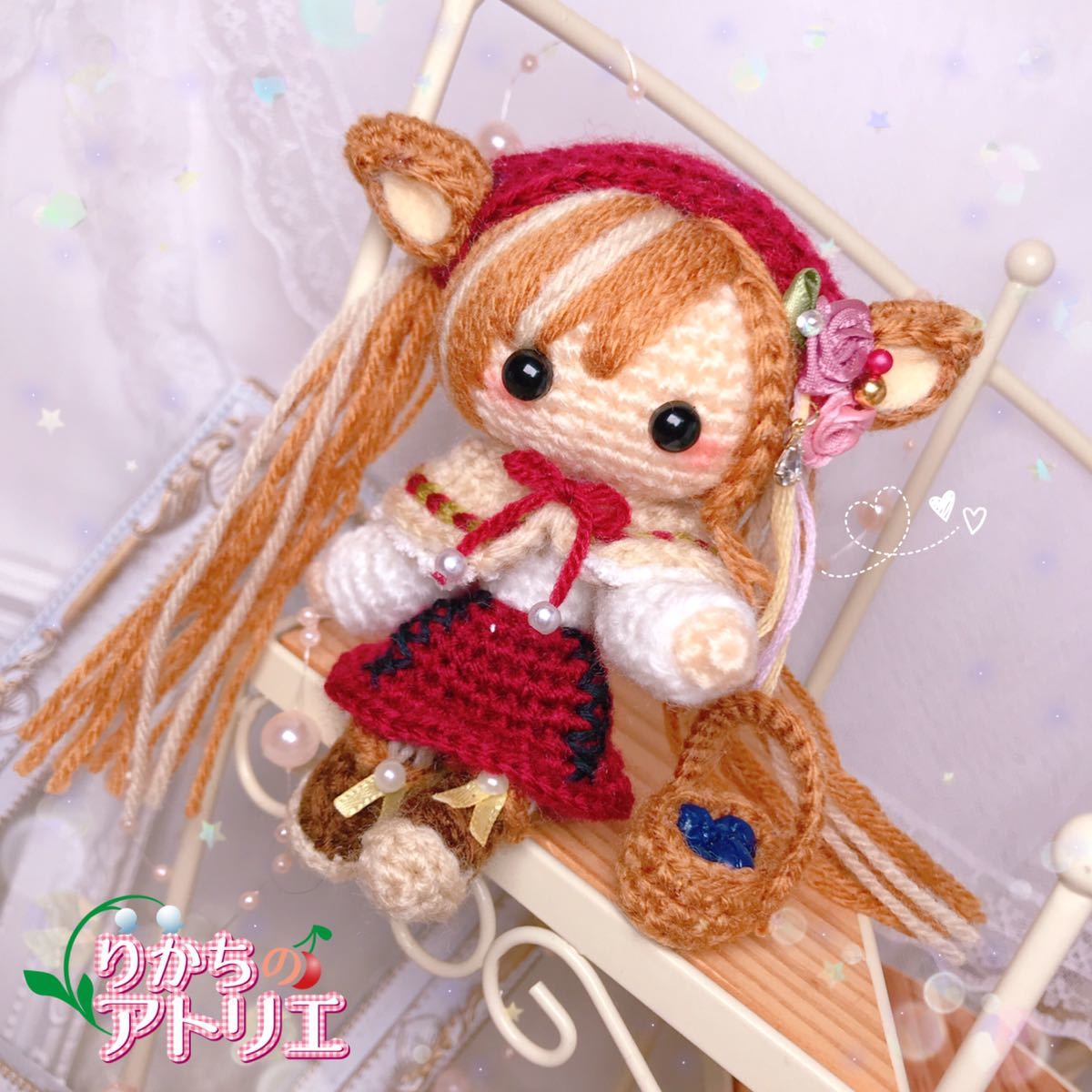 あみぐるみ ハンドメイド バンビちゃん - メルカリ ⁄ 『ピアノ』の擬人