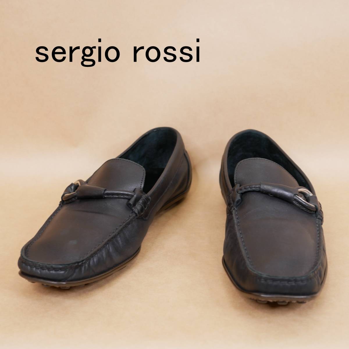 メンズ sergio rossi セルジオロッシ 8 1/2 イタリア製シューズ 【公式 