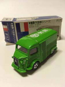 TOMICA　トミカ　シトロエン　Hトラック　いづみや　緑色　箱付き トミカ シトロエンのYahoo!オークション(旧ヤフオク!)の相場・価格を