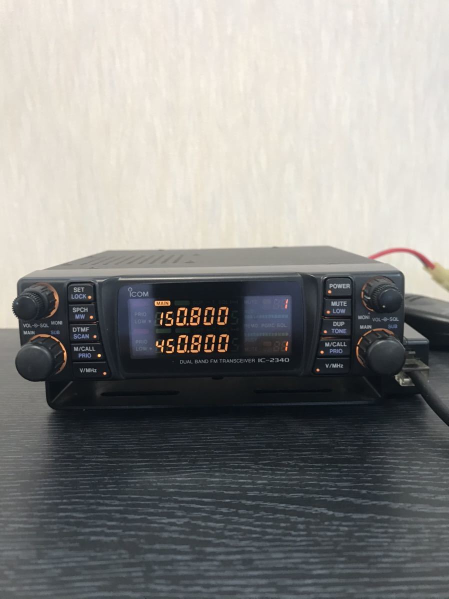 ICOM IC-2340 10w機整備済み その① - ICOM Yahoo!オークション