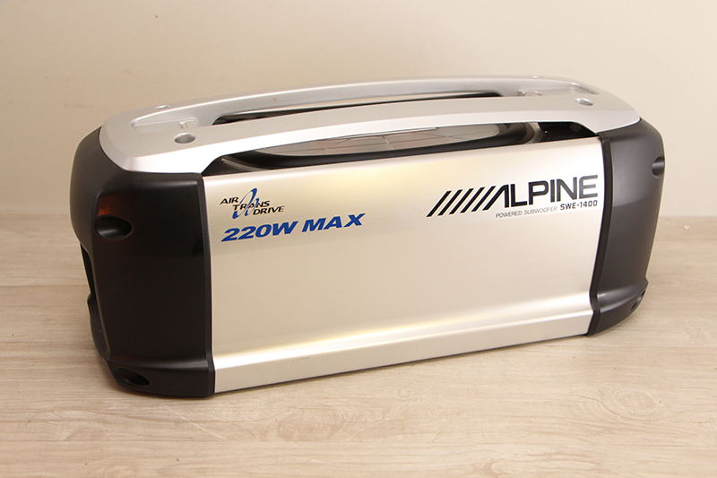 アルパイン SWE-1400 サブウーハー MAX 220W サブ ウーファー パワー