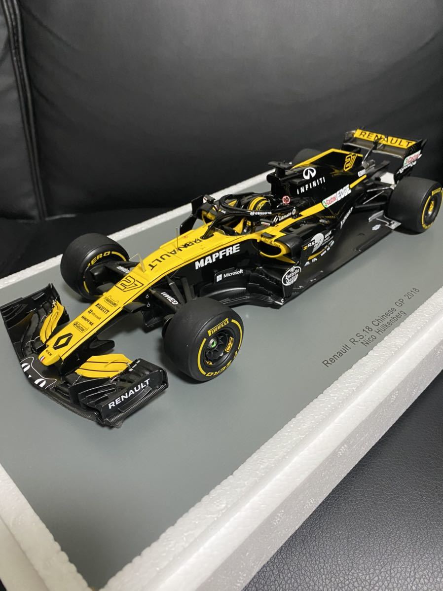 美品！RENAULTルノー SPORT MODEL27 18インチ spark 1/18 スパーク ルノースポーツ Renault Sport R.S 18. #27