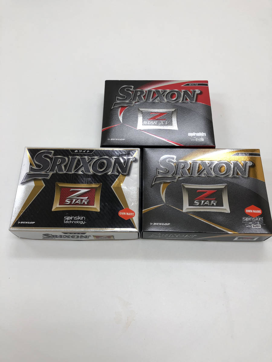 【人気，新品】 スリクソン Z-STAR XV ２ダース ＋ 3/4(2ダース)｜売買されたオークション情報、yahooの商品情報をアーカイブ公開 - オークファン ボール