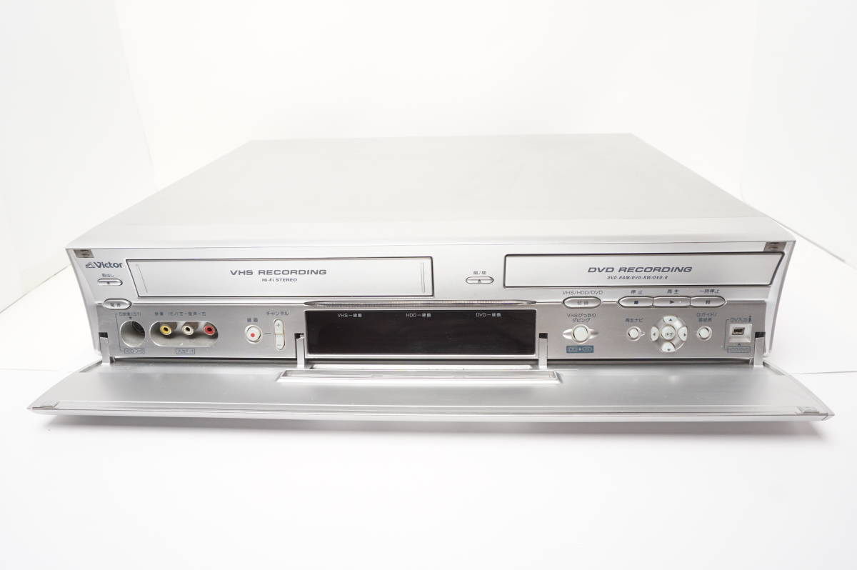 【メンテ済】Victor/ビクター DVD/VHSレコーダー DR-MX10