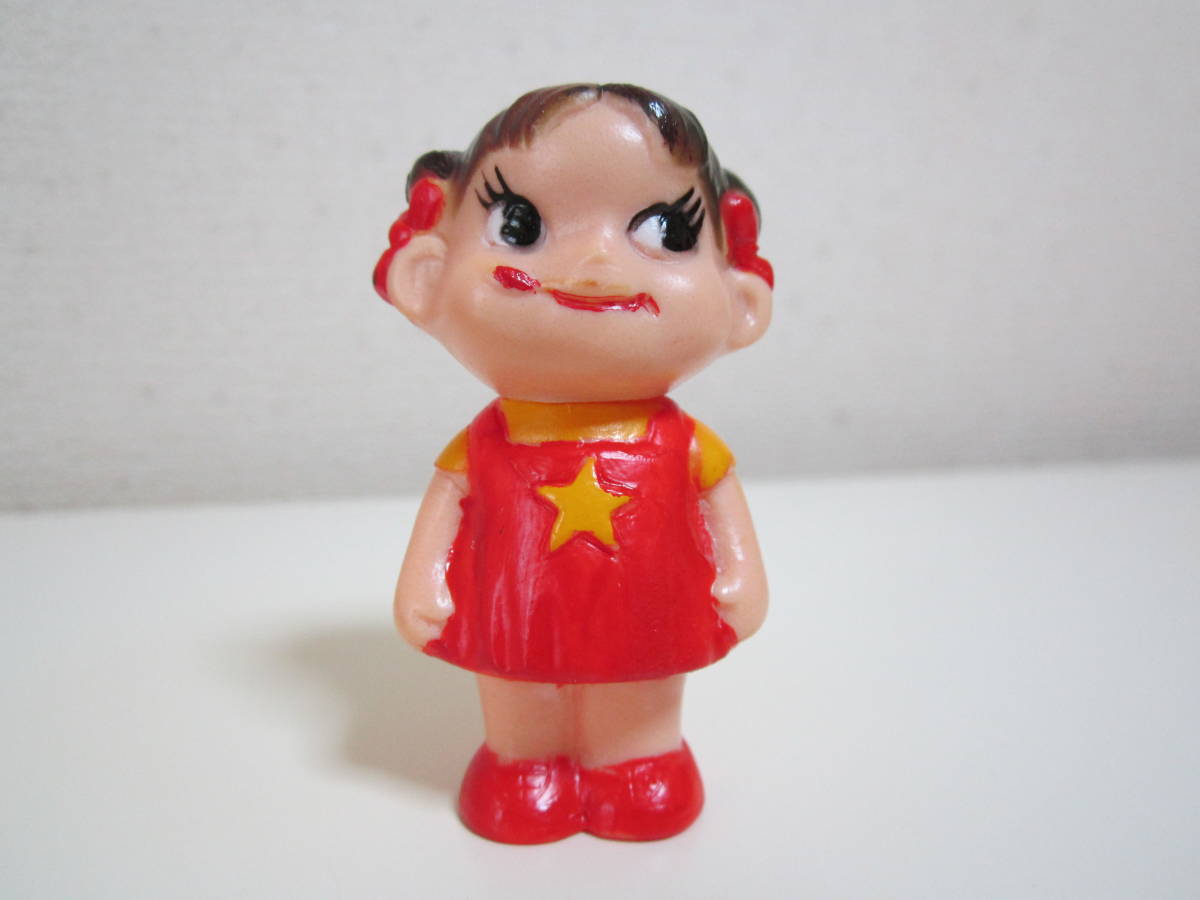  不二家 ペコちゃん ソフビ人形 星ペコ 昭和レトロ(ソフビ)｜売買されたオークション情報、yahooの商品情報をアーカイブ公開 - オークファン ソフビ