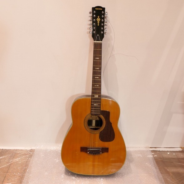 本物保証，人気 椿 KASUGA GUITAR MODEL NO.W-160 1969 12弦 Kasuga gakki カスガ ギター 春日ギター春日楽器ビンテージクラシックアコースティック 30(本体)｜売買されたオークション情報、yahooの商品情報をアーカイブ公 本体