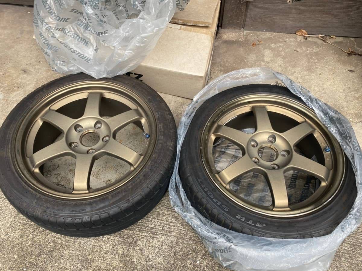 TE37 17インチ SAGA RAYS S-plus 7.5J RACING TE37SL VOLK レイズ +40 |