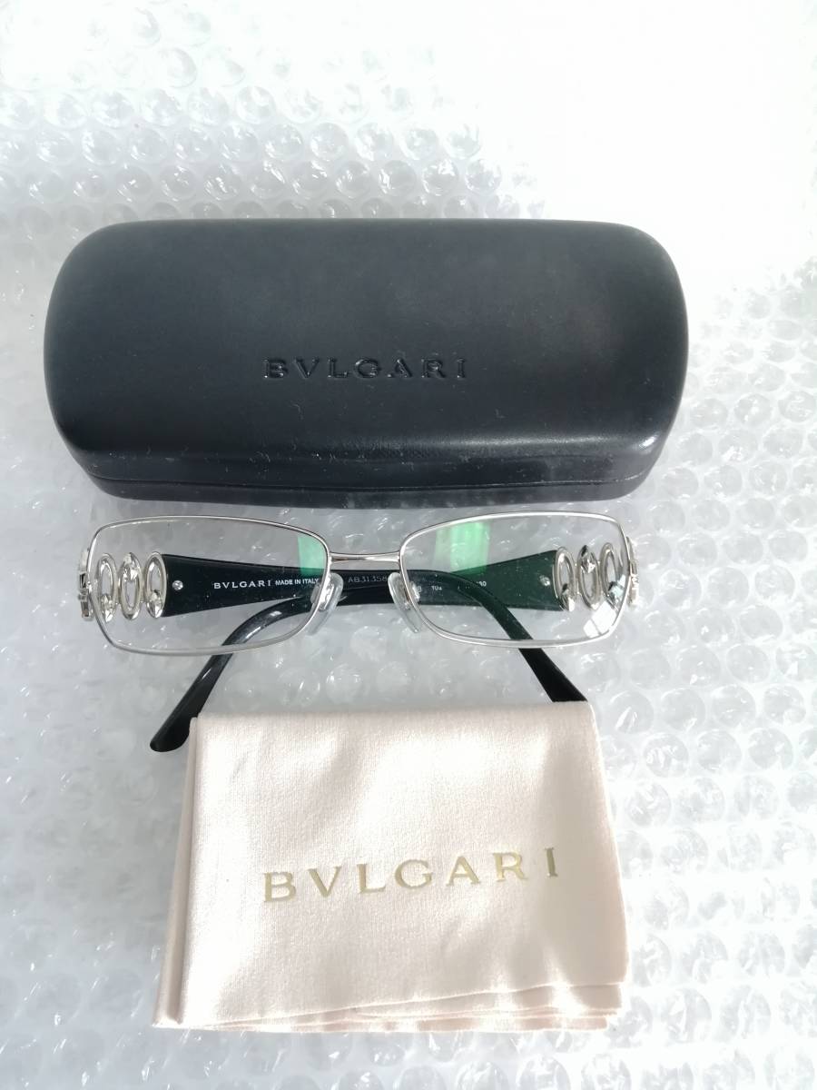 定価12万/BVLGARIメガネGACKT着用モデル/ブルガリ眼鏡ガクト格付け 