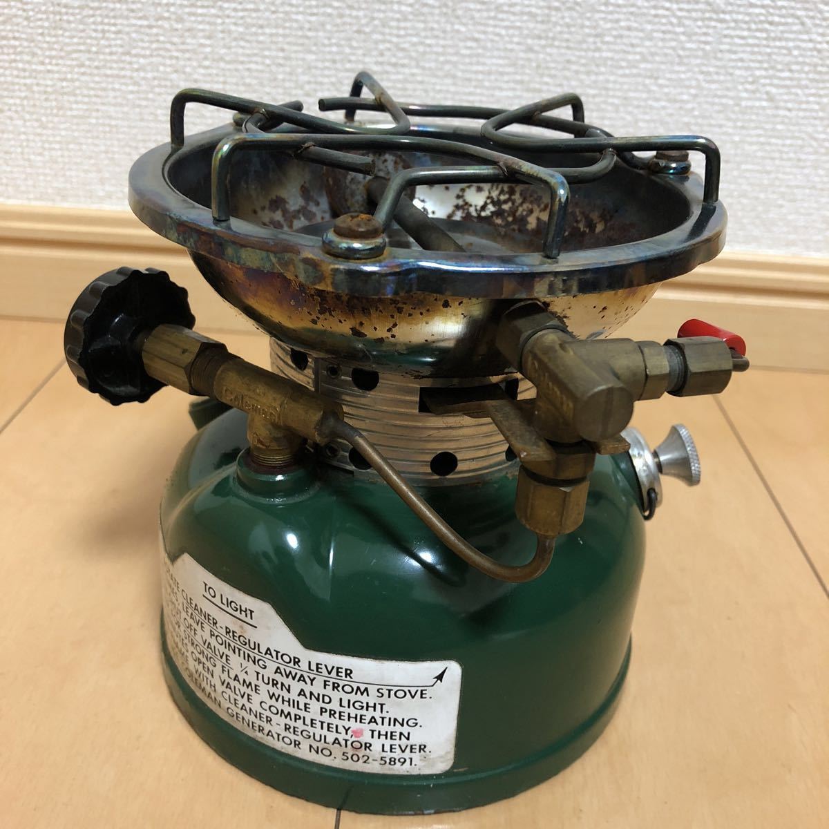 Coleman コールマン 502 1978年2月製シングルバーナー ストーブ 0