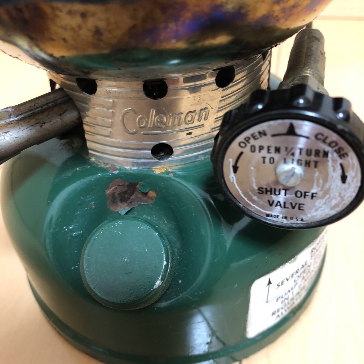 Coleman コールマン 502 1978年2月製シングルバーナー ストーブ 0