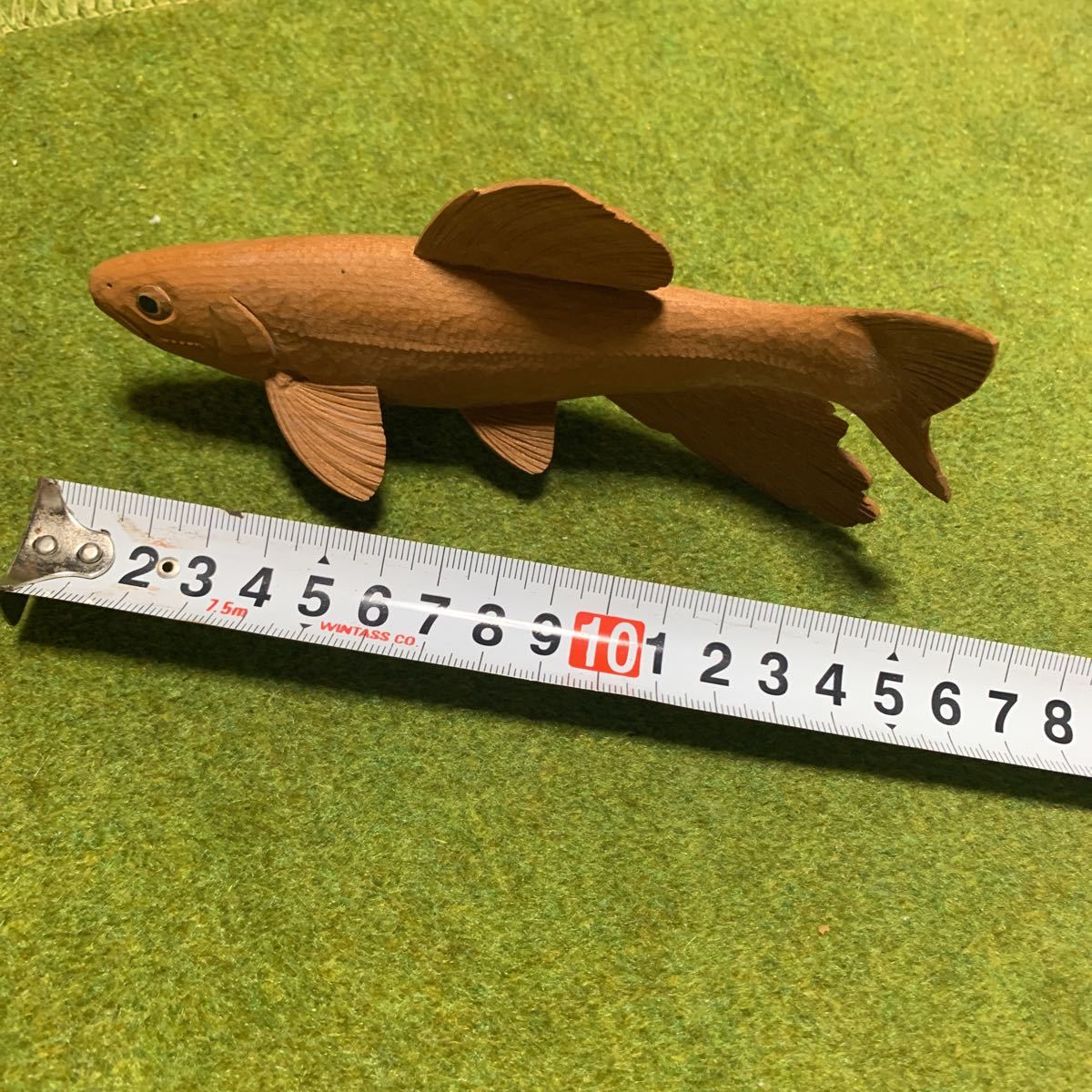フィッシュカービングギャラリー 木彫りの魚フィッシュカービング 本物 