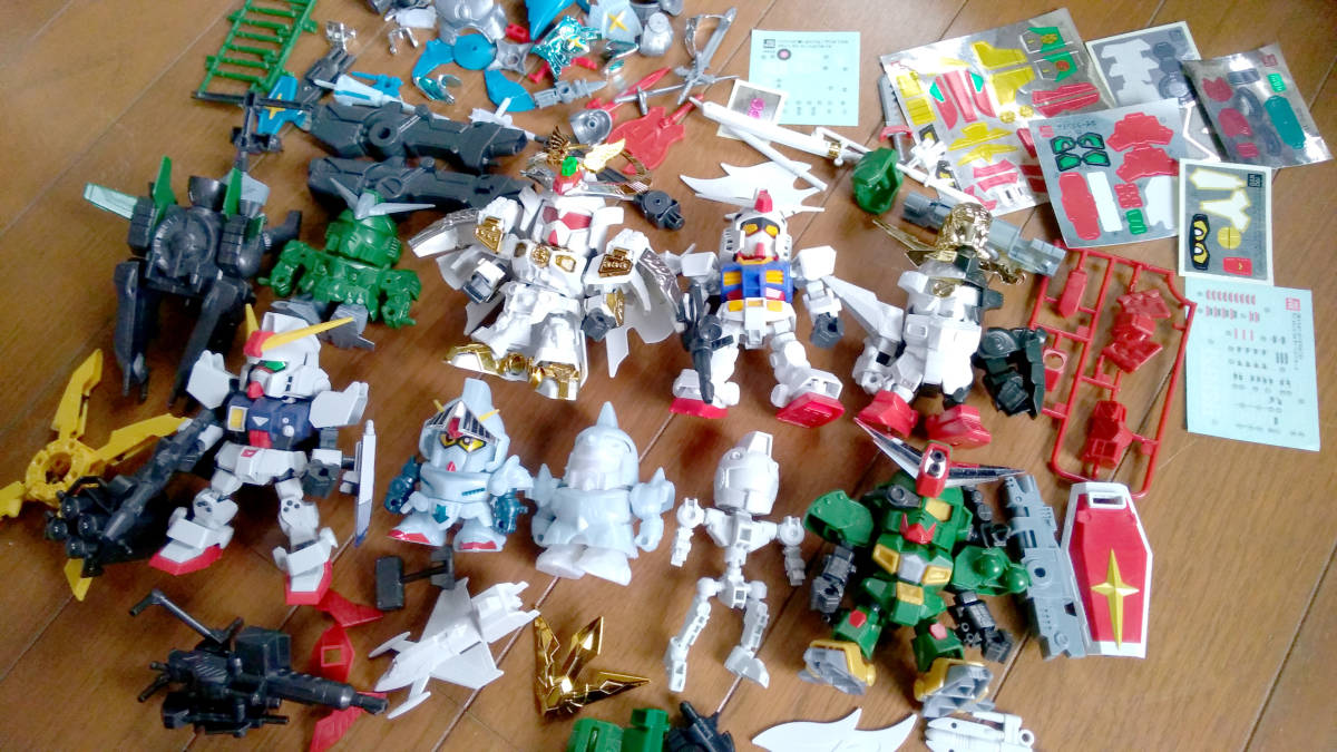 SD・BB戦士系 CS 武者列伝 BBレジェンド類ガンプラ ジャンクパーツ 箱