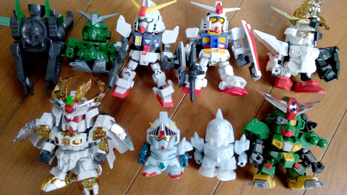 SD・BB戦士系 CS 武者列伝 BBレジェンド類ガンプラ ジャンクパーツ 箱