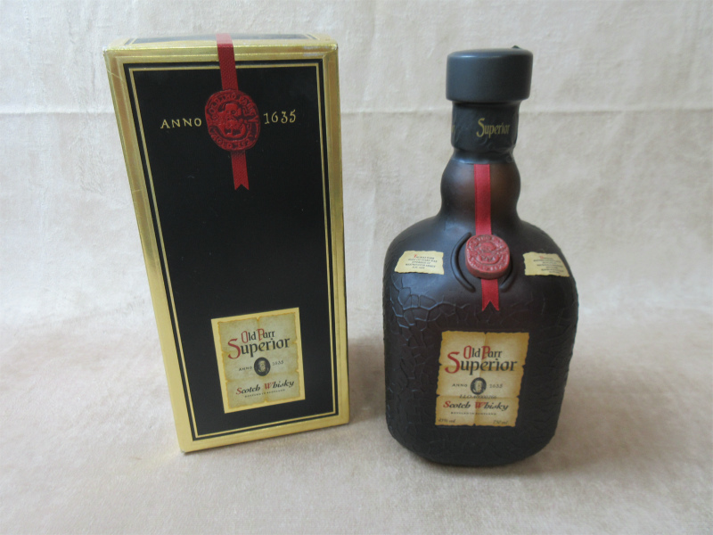 【爆買い，格安】 Old Parr Superior オールドパー スペリオール スコッチ ウイスキー ANNO 1635 750ml 43％ 未開栓(スコッチ)｜売買されたオークション情報、yahooの商品情報をアーカイブ公開 - オークファン スコッチ