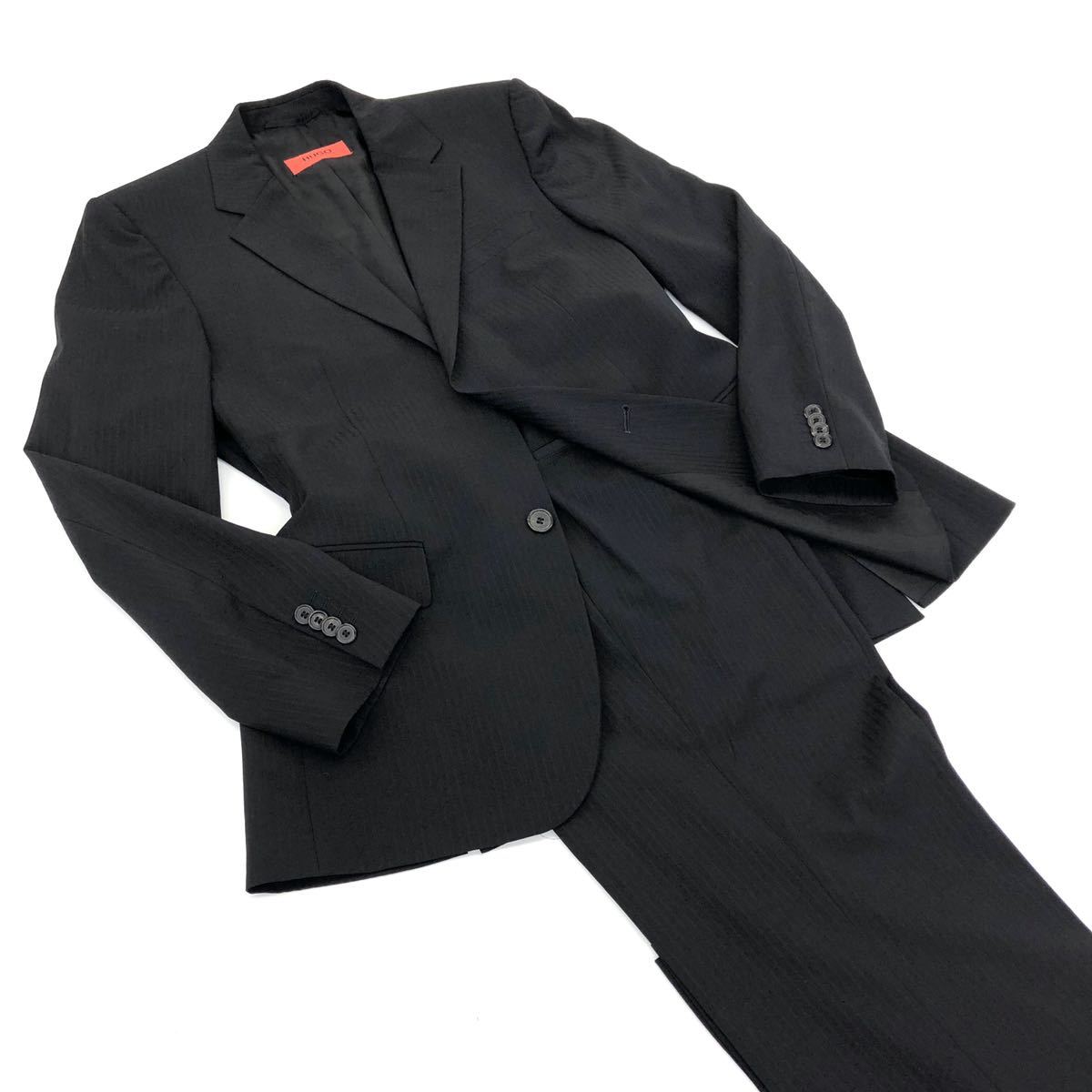 正規品，格安 C16《美品》HUGO BOSS ヒューゴボス 2釦 シングルスーツ