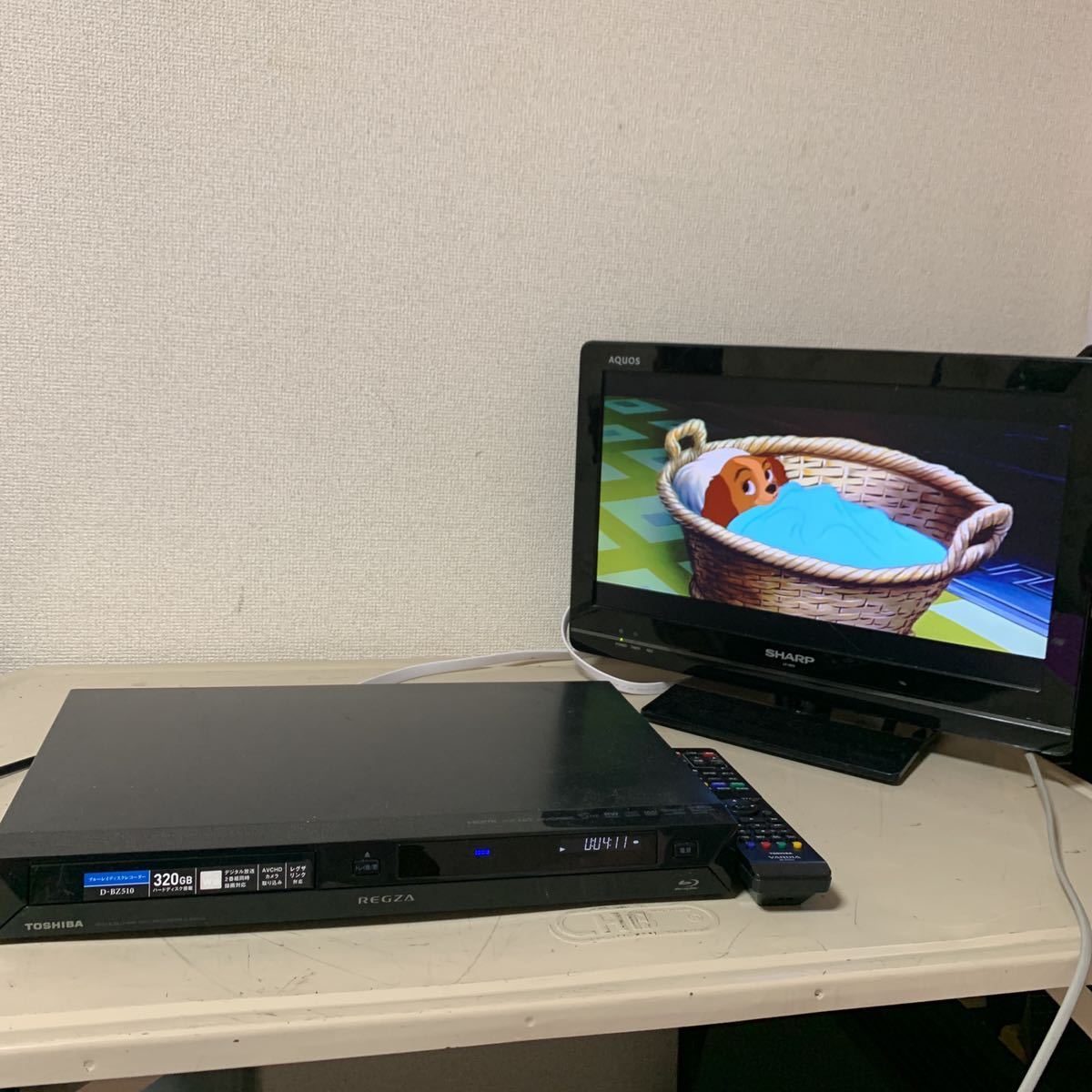 TOSHIBA 東芝 REGZA HDD＆ブルーレイディスクレコーダー D-BZ510 2011年製