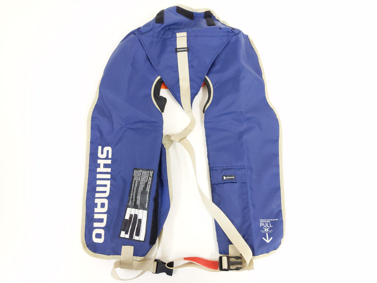 ラフトエアジャケット シマノ (膨脹式救命具 シマノ(SHIMANO) ライフ