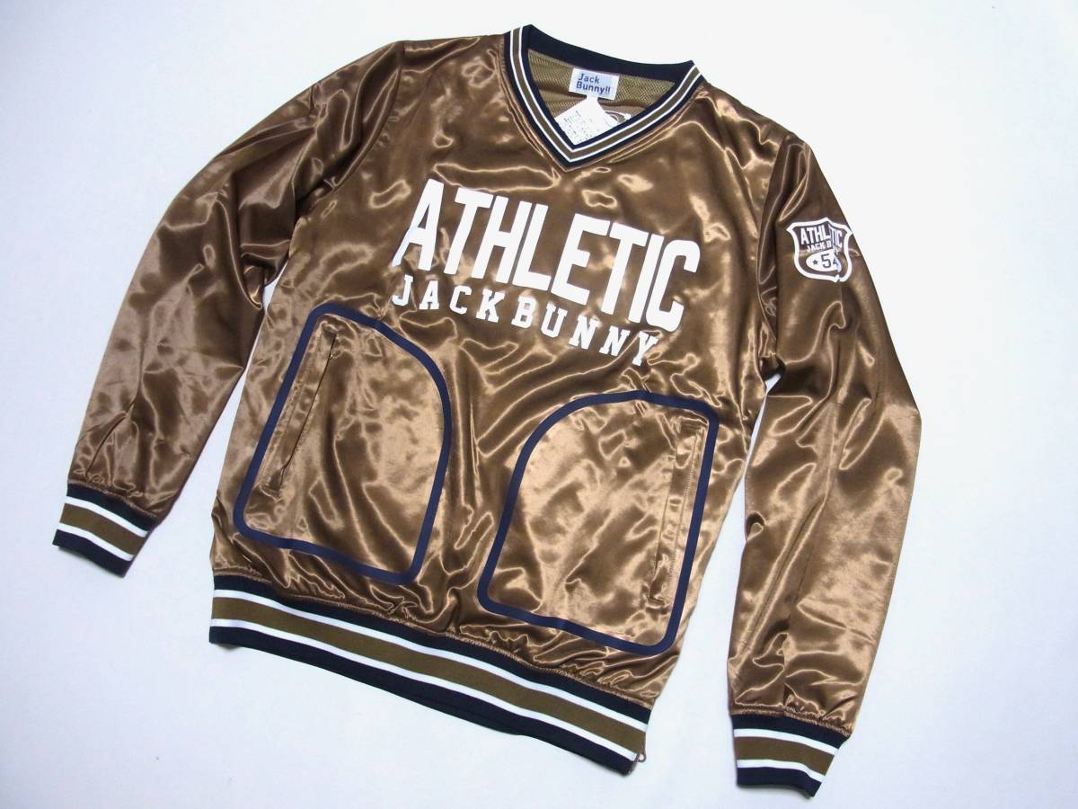  PEARLY GATES/ジャックバニー ATHLETIC スニードジャック 5/L ブラウン(パーリーゲイツ)｜売買されたオークション情報、yahooの商品情報をアーカイブ公開 - オークファン ジャンパー、ジャケット