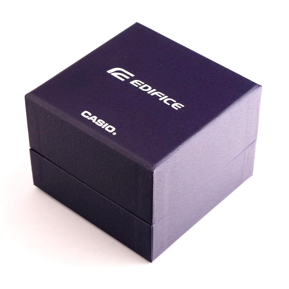 新品EDIFICE ！スマホ連動 タフソーラー Bluetooth　モバイルリンク機能　クロノグラフECB-900DB-1A(内箱-1）レーシングクロノグラフ_10