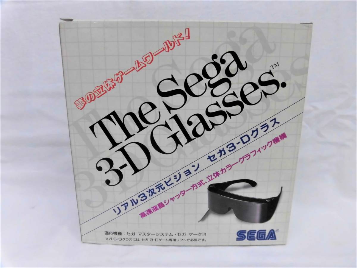 セガ Sega 3-Dグラス SEGA 3D マークIII⁄マスターシステム 3-D リアル3