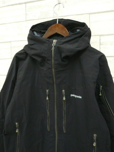 数量限定，定番人気 訳あり S patagonia ナイロン ジャケット メンズ 黒 マウンテンパカー アウトドア スキー スノーボード 登山 秋冬 パタゴニア 10-74ｙ(Sサイズ)｜売買されたオークション情報、yahooの商品情報をア 男性用
