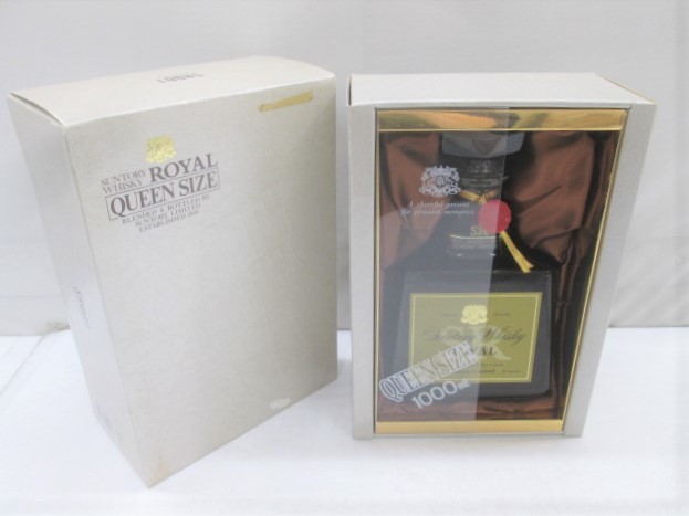 【激安大特価】 夕1347 古酒 未開栓 SUNTORY WHISKY ROYAL SR サントリー ウイスキー ローヤル クイーンサイズ 1000ml ウィスキー(日本)｜売買されたオークション情報、yahooの商品情報をアーカイブ公開 - オークファン 日本