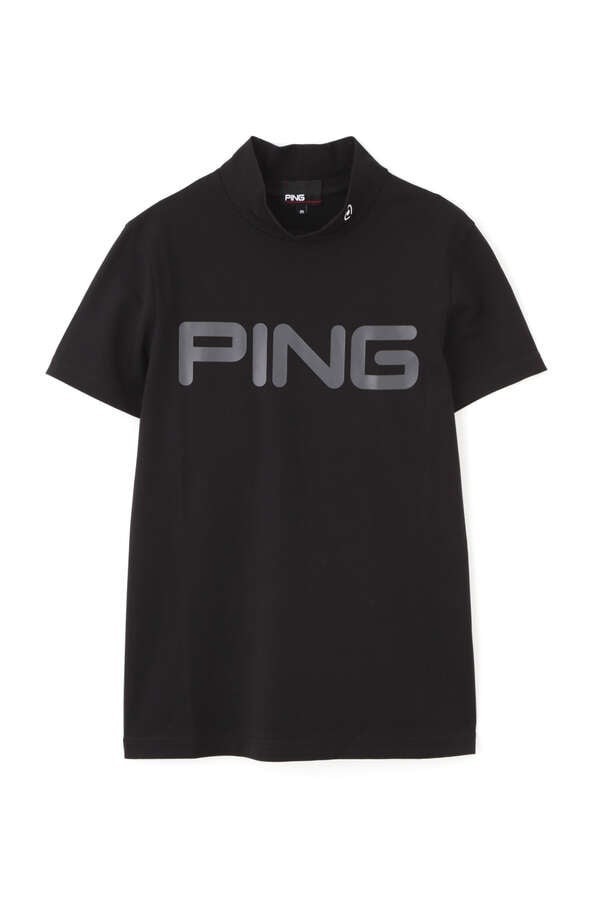 定番，新品 1円 PING APPAREL ピンアパレル PINGロゴモックネック半袖シャツ 621-0168002 ブラック黒 本物保証 ストレッチ サイズ選択M-LL(その他)｜売買されたオークション情報、yahooの商品情報をアーカイブ公 シャツ