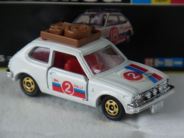 黒箱トミカ 83　ホンダシビックGLラリータイプ　美品　日本製　デッドストック 絶版黒箱トミカ 83 ホンダシビックGLラリータイプ 美品 日本製 デッド