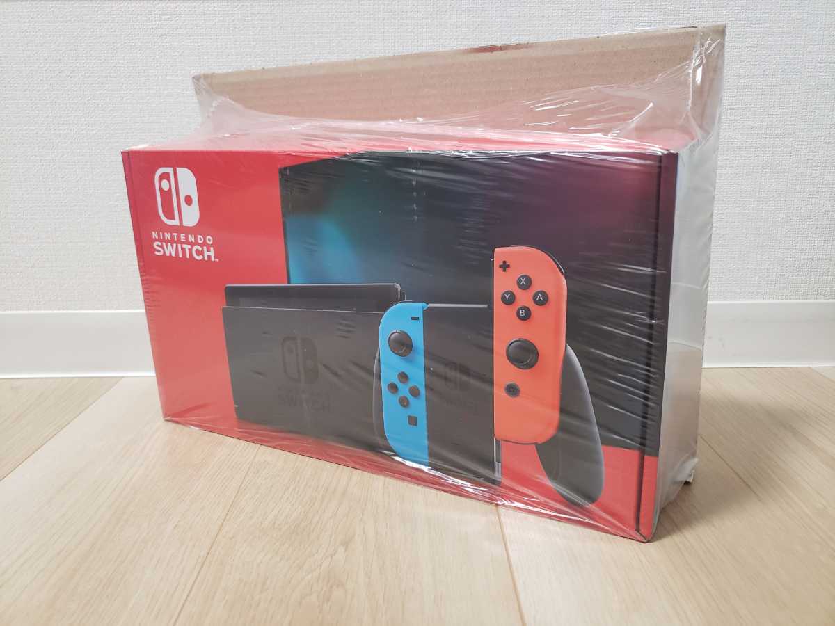 未使用 新品 未開封 Nintendo Switch Joy-con L ネオンブルー/R レッド 任天堂 ニンテンドー スイッチ 新モデル_1