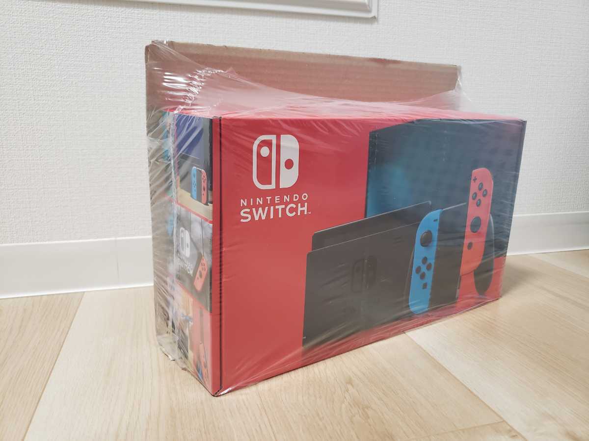 未使用 新品 未開封 Nintendo Switch Joy-con L ネオンブルー/R レッド 任天堂 ニンテンドー スイッチ 新モデル_2