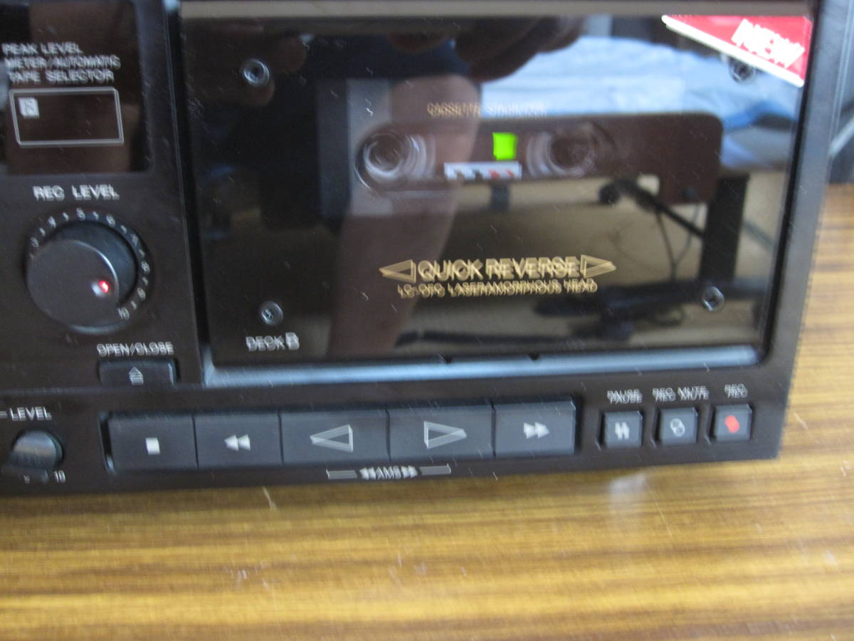 SONY TC-WR820 ソニー カセットデッキ ダブルクイックオートリバース