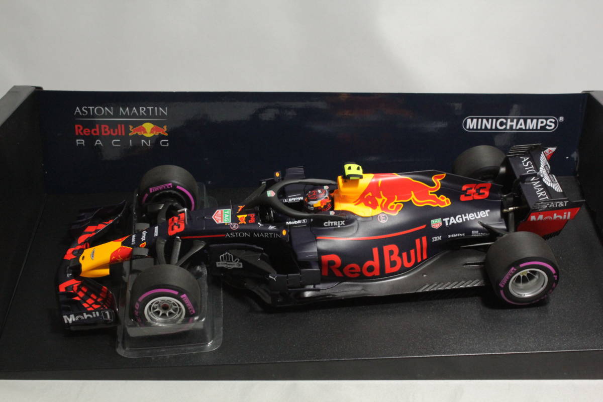 MINICHAMPS 1/18 レッドブル RB14 フェルスタッペン メキシコGP 2018