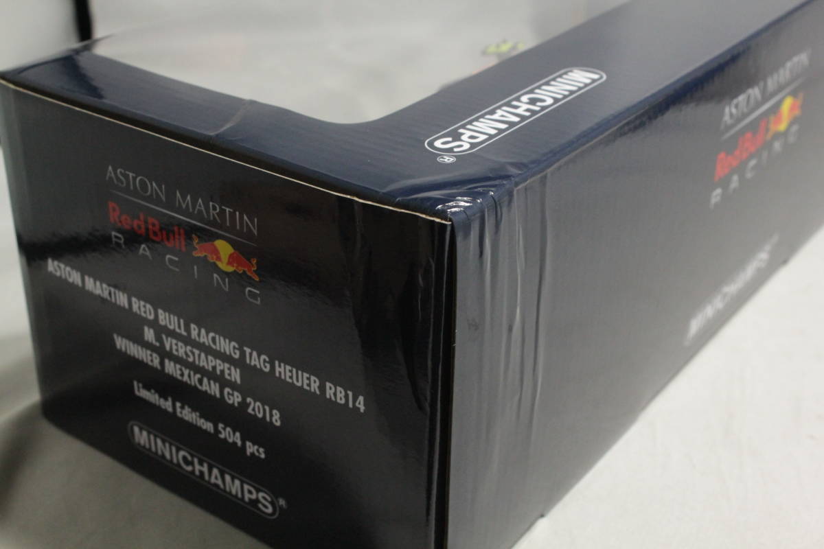 MINICHAMPS 1/18 レッドブル RB14 フェルスタッペン メキシコGP 2018