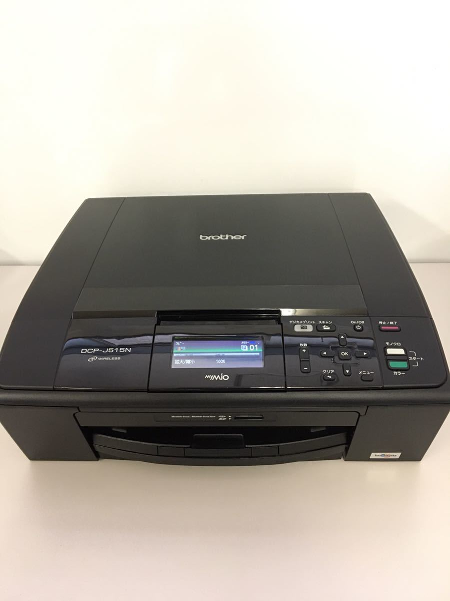 美品 brother ブラザー 複合機 プリンタ DCP-J515N 印刷枚数1840