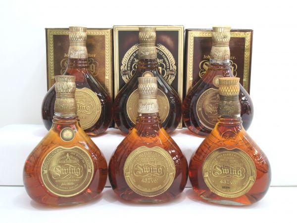 古酒 1円～スタート 6本セット Johnnie Walker ジョニーウォーカー
