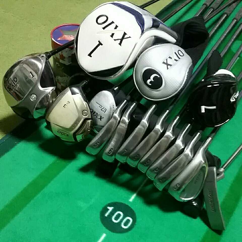 驚きの破格値，定番人気 全てダンロップ製 12本クラブフルセット XXIO PRIME HI-BRID CF1 HIBRID 初心者 DUNLOP ゼクシオ プライム ハイブリッド(セット)｜売買されたオークション情報、yahooの商品情報をアーカイブ公開 - オー 男性右きき用
