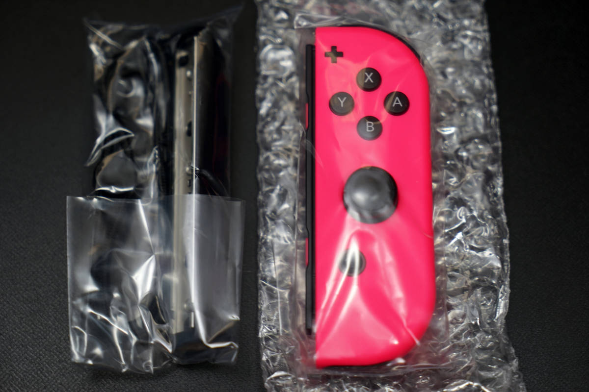 新品未使用 送料無料 任天堂 Nintendo Switch スイッチ joy-con ジョイコン R + 右用 ネオンピンク