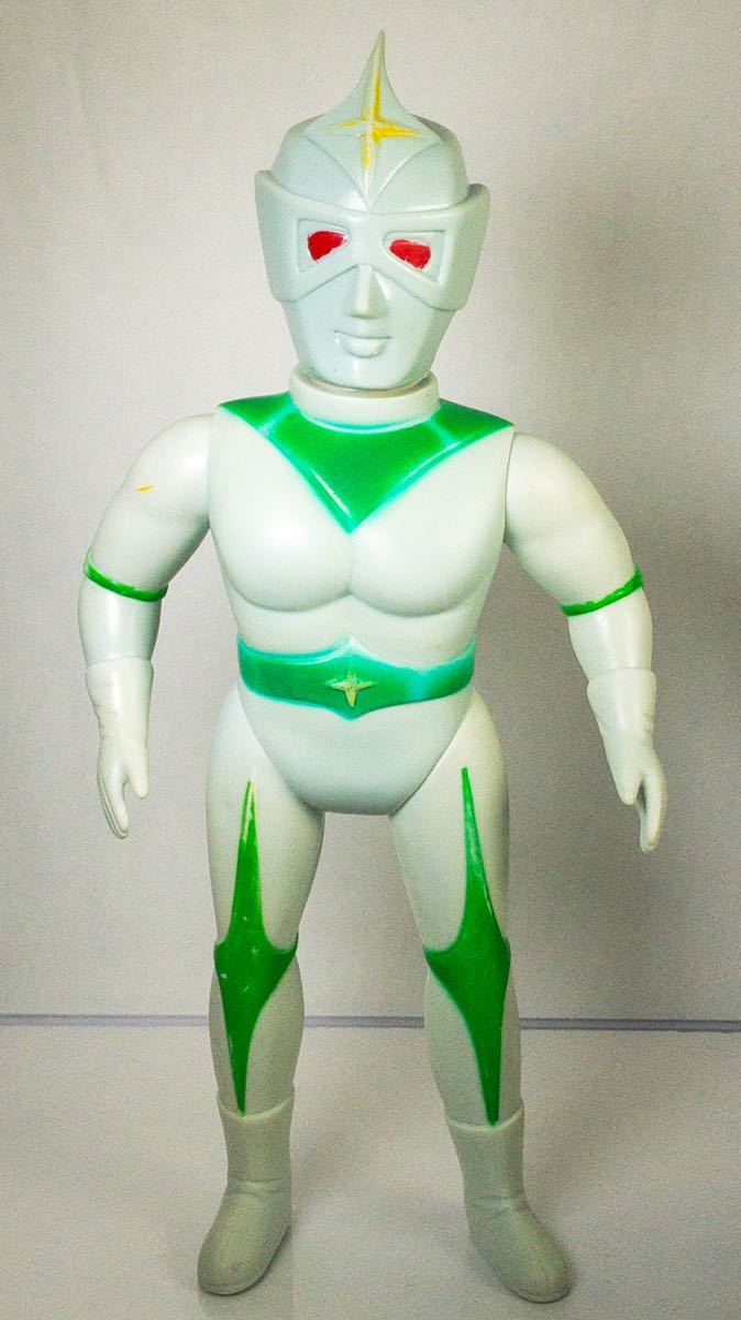 ブルマァク ミラーマン 当時物 面取れ - ソフビ 玩具店デッドストック