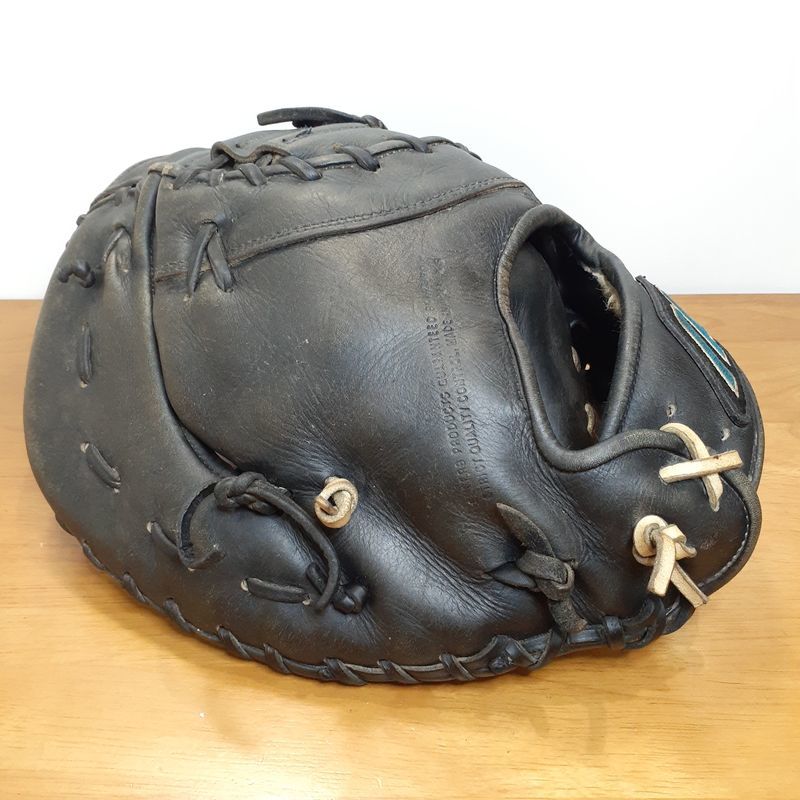 ミズノ ビューリーグ ファーストミット 軟式用 赤ビュー ビックM 希少