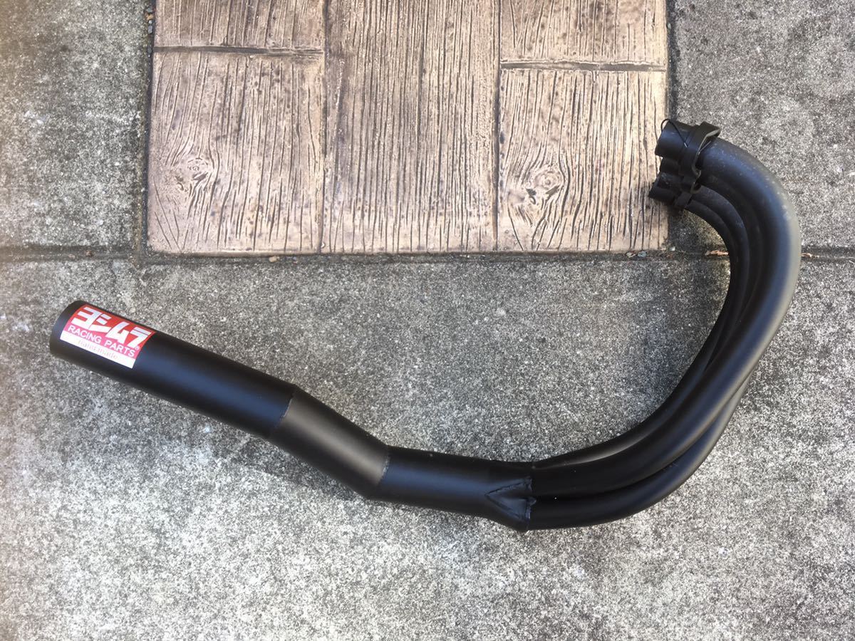 旧CB400FOUR用 メーカー不明マフラー 中古品 排気漏れ無し 割と美品 