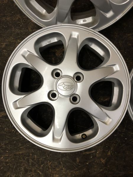 SUBARU スバル R2 純正ホイール ENKEI製 15インチ 4本 4.5J4HPCD100+45 R1