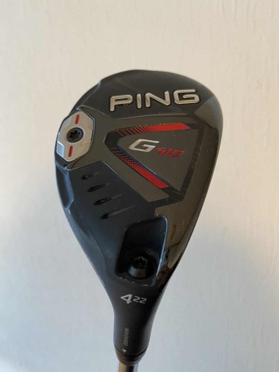 希少美品★PING G410 ユーティリティ 4U 22° ハイブリッド G410 PING ユーティリティ ピン 中古ユーティリティ Hybrid #4 22°の