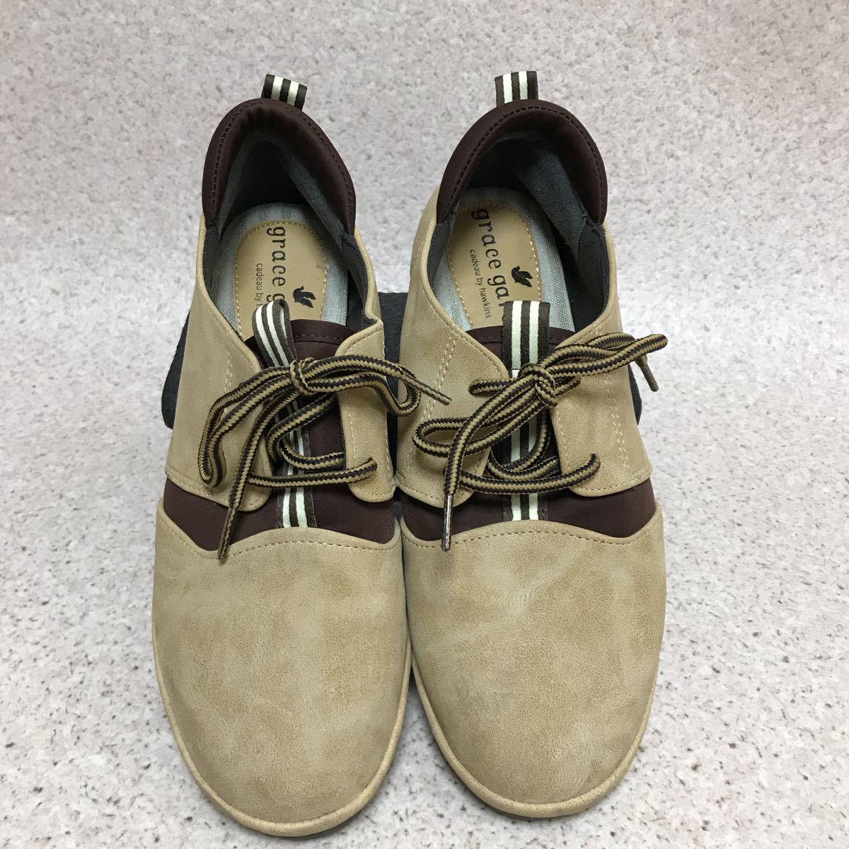 J1457 Grace Garden Cadeau By Hawkins グレイスガーデンホーキンス レディース ウォーキングシューズ スニーカー 茶系 24 0cm 婦人靴 ウォーキングシューズ 売買されたオークション情報 Yahooの商品情報をアーカイブ公開 オークファン Aucfan Com