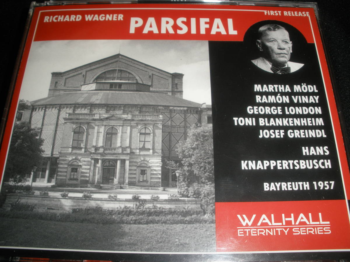  クナッパーツブッシュ ワーグナー パルジファル ヴィナイ メードル ロンドン バイロイト 1957 リマスター Wagner Parsifal Knappertsbusch(オペラ)｜売買されたオークション情報、yahooの商品情報をア オペラ