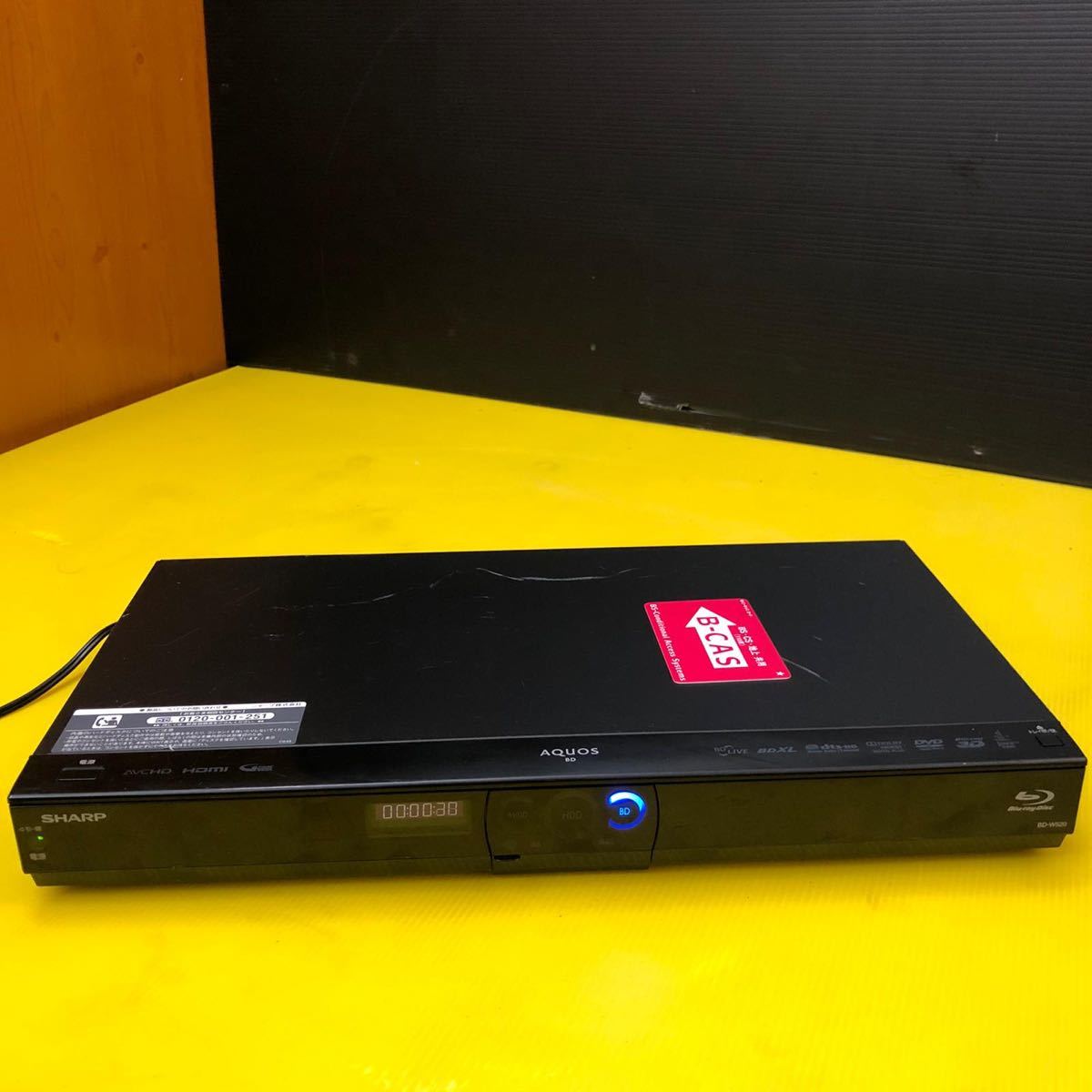 ブルーレイディスクレコーダー SHARP シャープ 2010年製SHARP 1TB 2B 