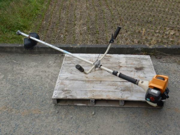 ☆【実動】RYOBI/リョービ 刈払機/草刈機 EKK-2350 軽スタート 中古 