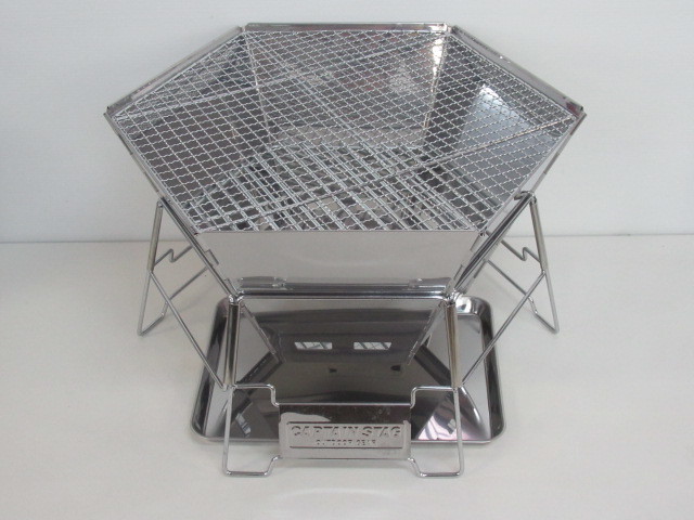 数量限定，高品質 CAPTAIN STAG ヘキサステンレス ファイア グリル M-6500 セット キャンプ 焚き火台/グリル キャプテンスタッグ 022520001(焚き火台)｜売買されたオークション情報、yahooの商品情報をアーカイブ公開 - 焚き火台