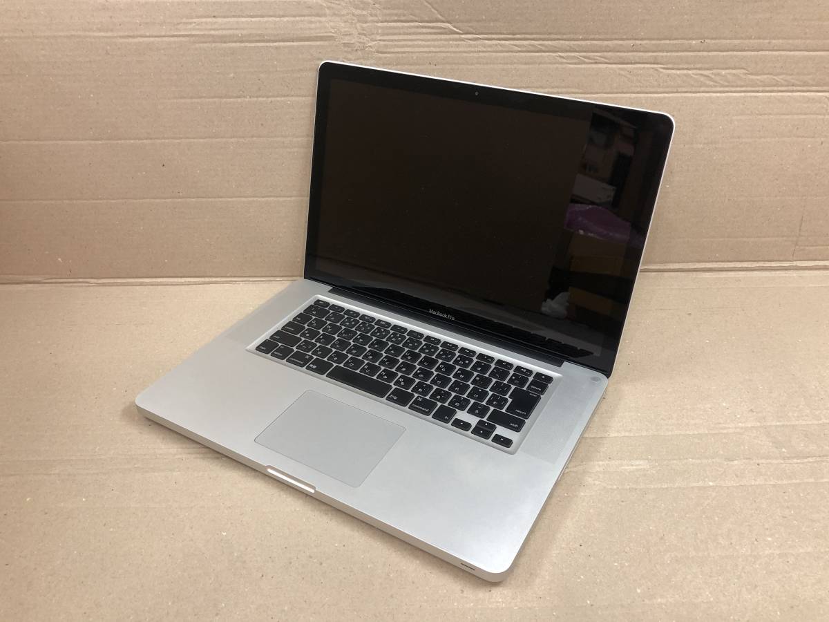 ジャンク MacBook Pro 15inch Late2011 MD318J/A Core i7 2.2GHz/4GB 